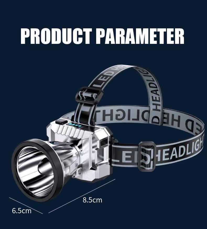 New Upgraded Multifunction High Power LED Headlamp/Powerbank Super Bright Adult Motion Sensor Headlight
