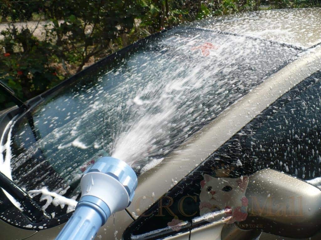 Jet Water Cannon Pressure SprayGun Built-in Soap Dispenser 8 Spray