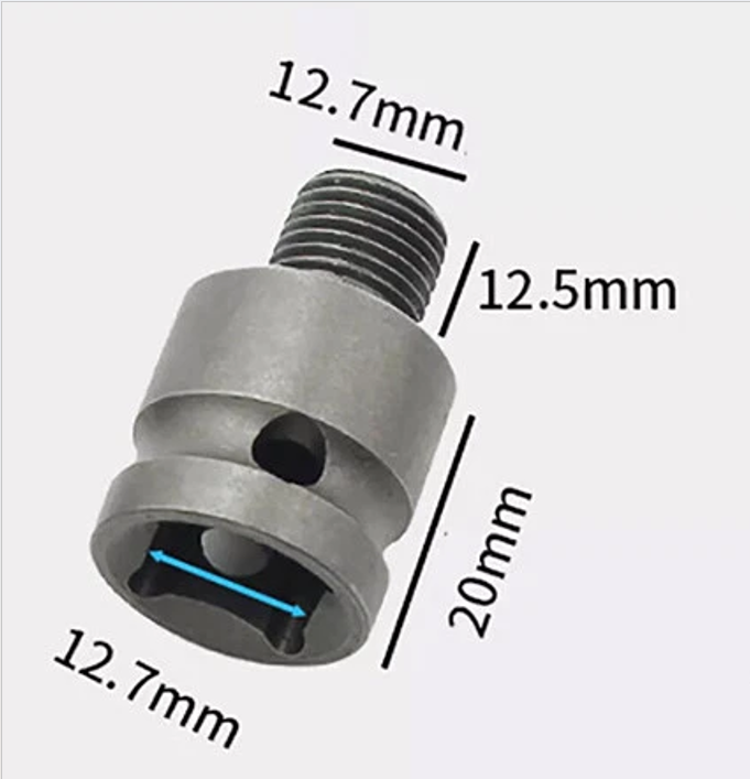 6pcs Converter Drill Bits For Impact Driver Drill Chuck Wrench Accessories Adapter