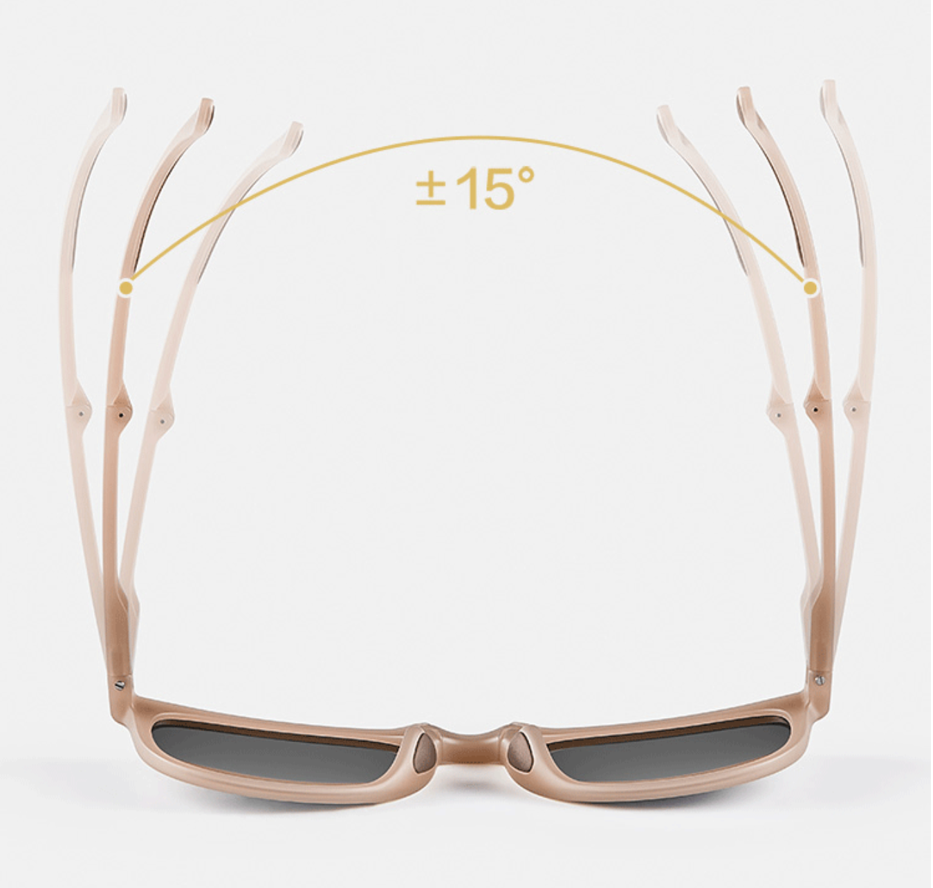 Free shipping- Extra Light UV Foldable Sunglasses with Round Case