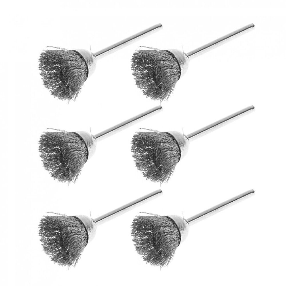 36PCS Steel Brass Wire Wheel Polishing Pad Brush Set For Dremel Rotary Tool