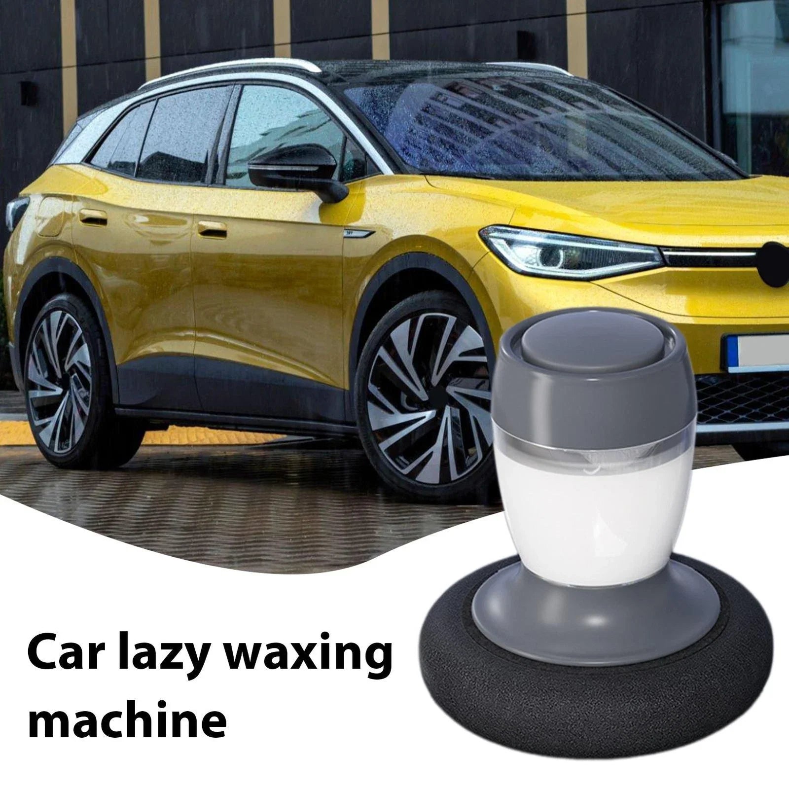 Car Polisher Comfortable Grip 70ml Portable Polishing Waxer Machine