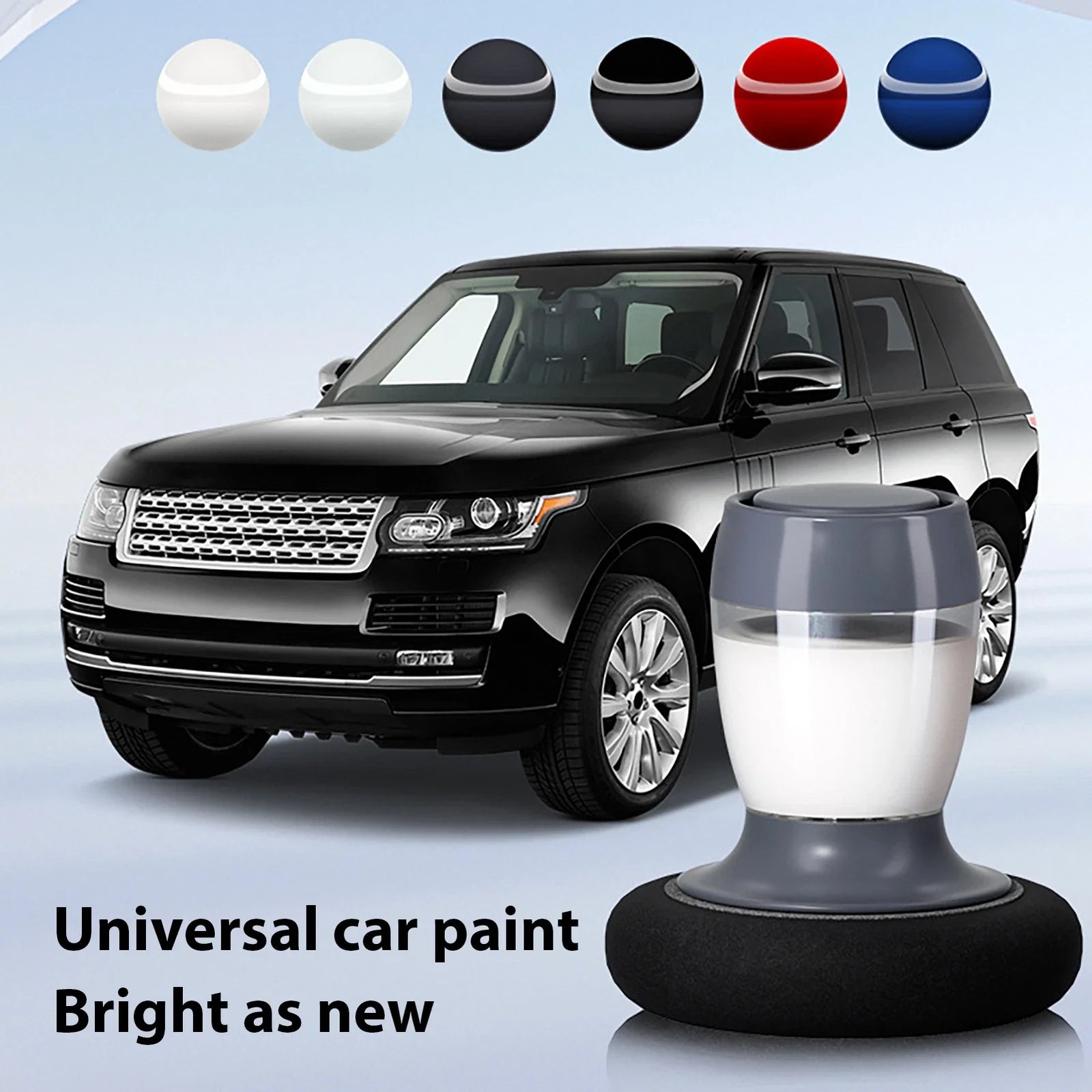 Car Polisher Comfortable Grip 70ml Portable Polishing Waxer Machine