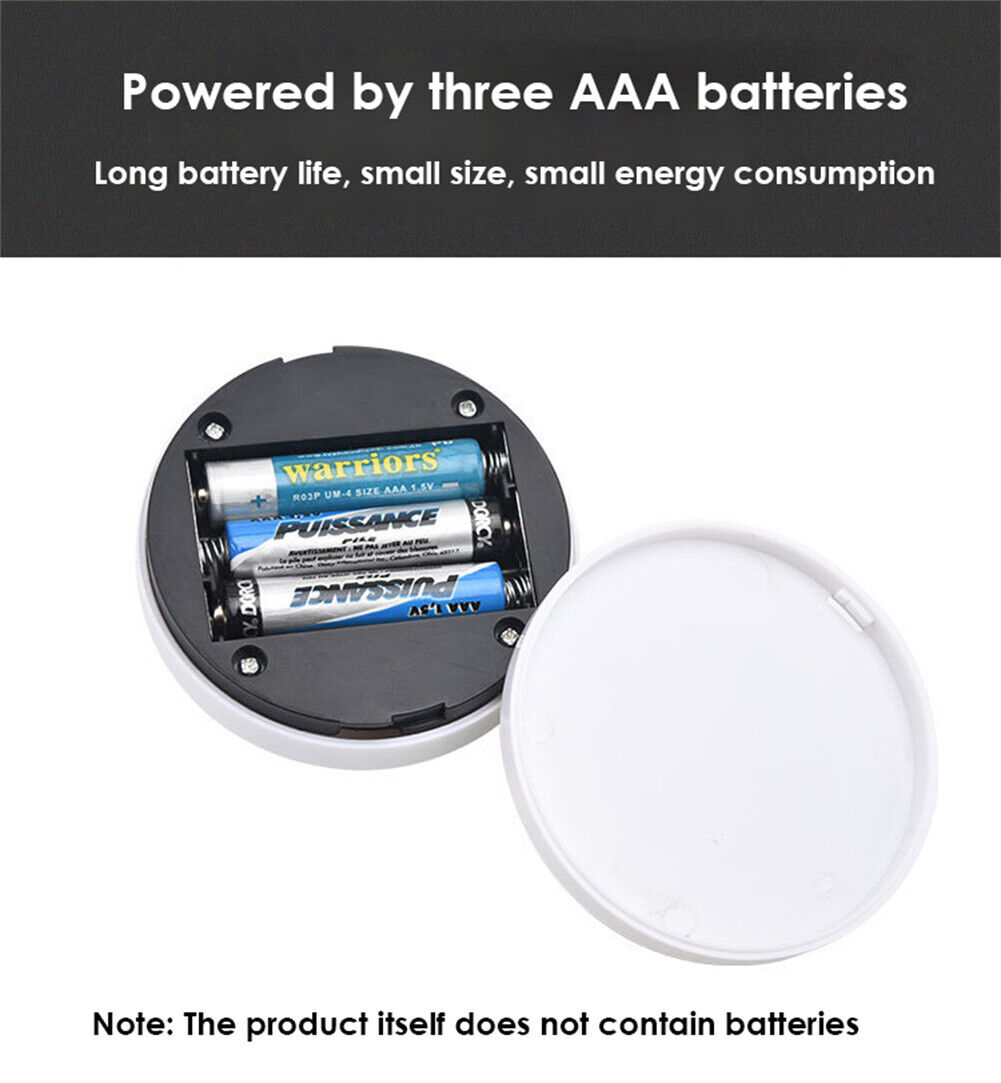 Wireless LED Light 4 Pack Remote Control RGB 16 Color Changing Cabinet Closet