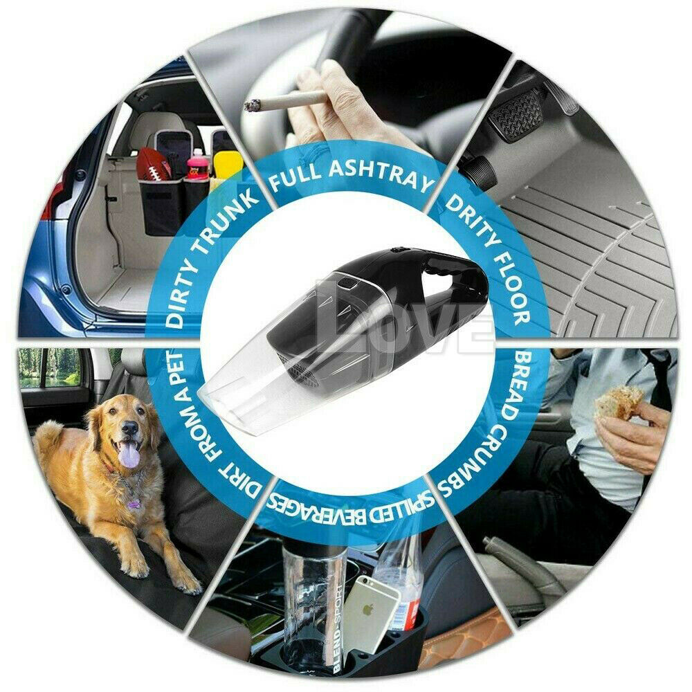 12V 120W HEPA Great Suction Wet and Dry Dual Use Car Vacumn Cleaner