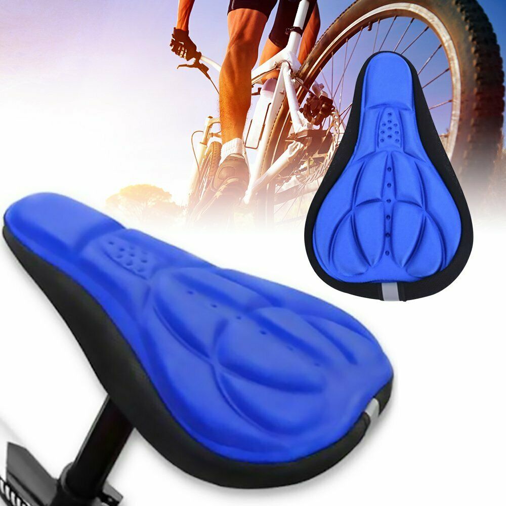 2PCS 3D Silicone Gel Cycling Saddle Seat Cover