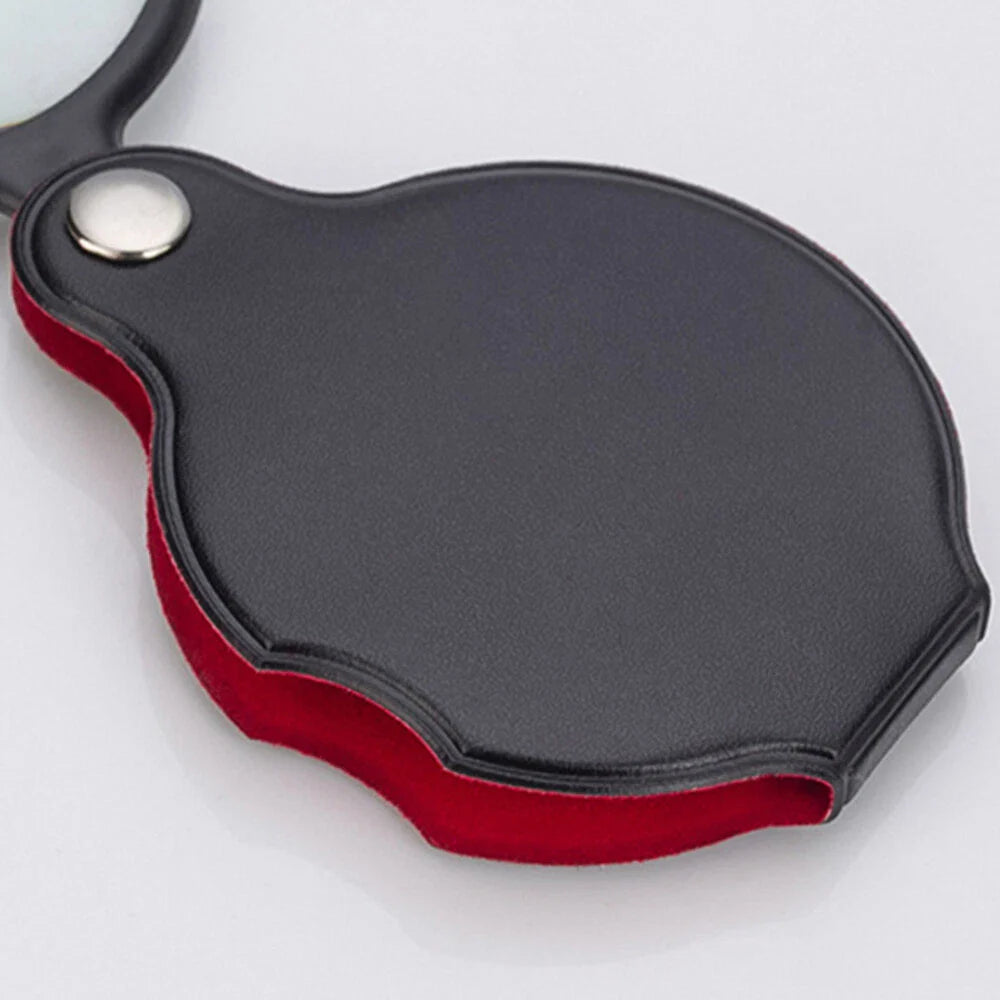 20X Small Magnifying Glass,Mini Pocket Magnifier Folding Magnify Glass Loupe