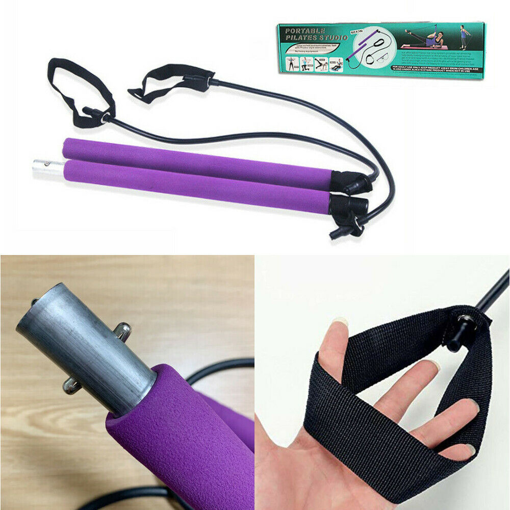 Free shipping-Pilates Bar Kit with Resistance Band