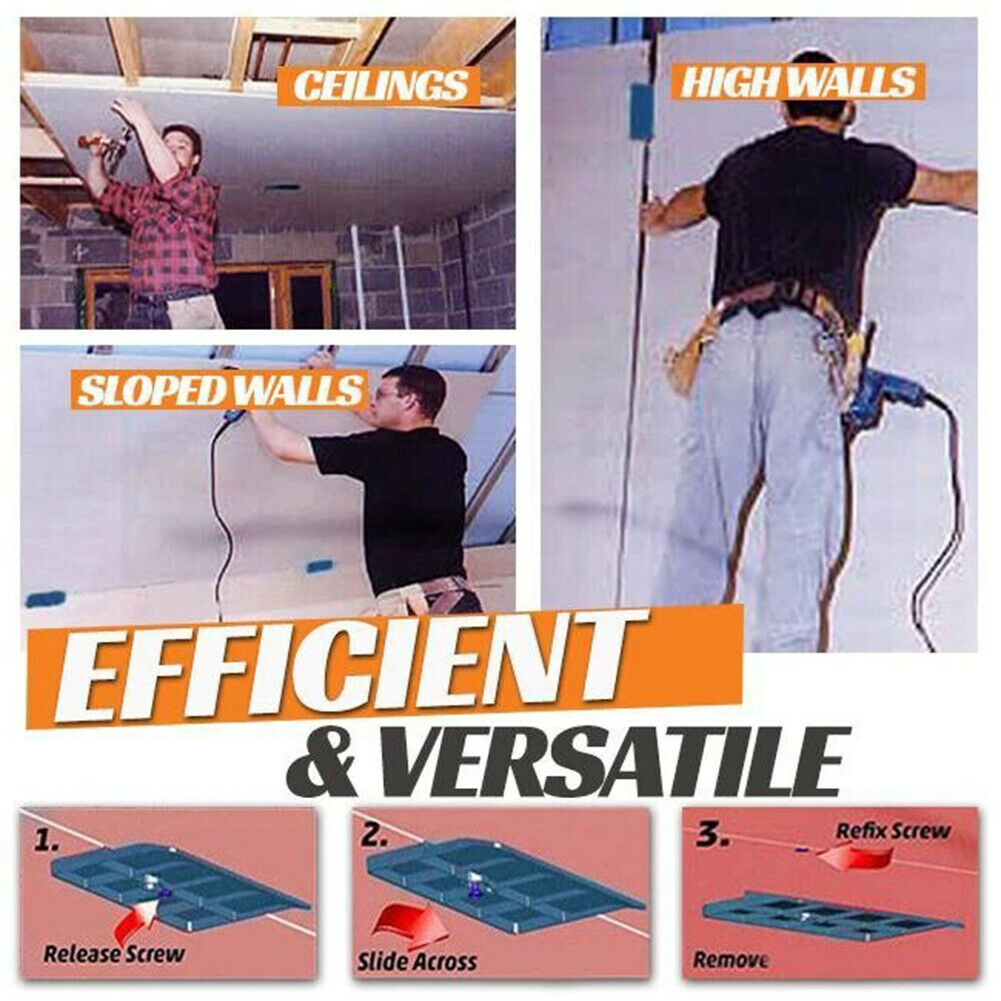 2pcs Drywall Gypsum Board Ceiling Positioning Plate Plasterboard Fixed Tool