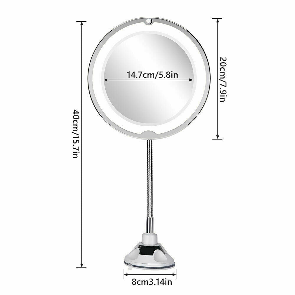 10X Magnifying Makeup Mirror