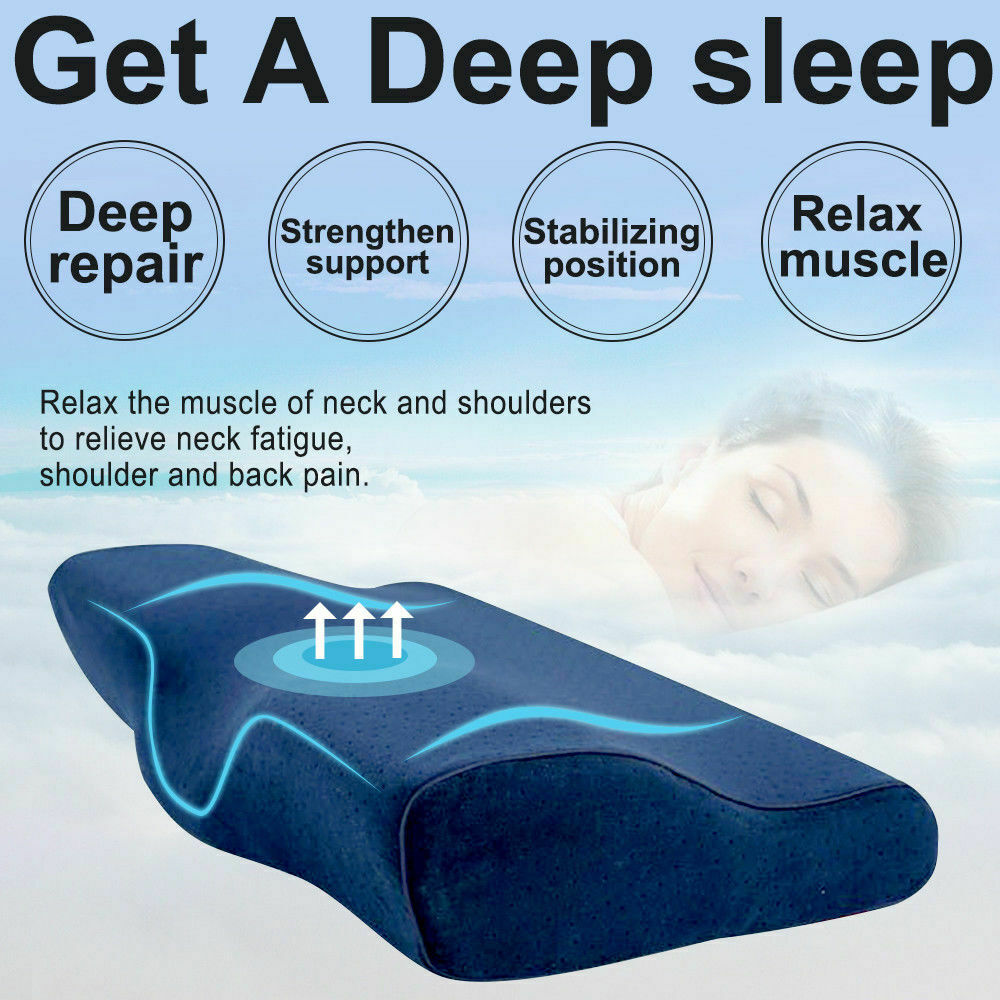 Free shipping-Butterfly Shaped Memory Foam Pillow