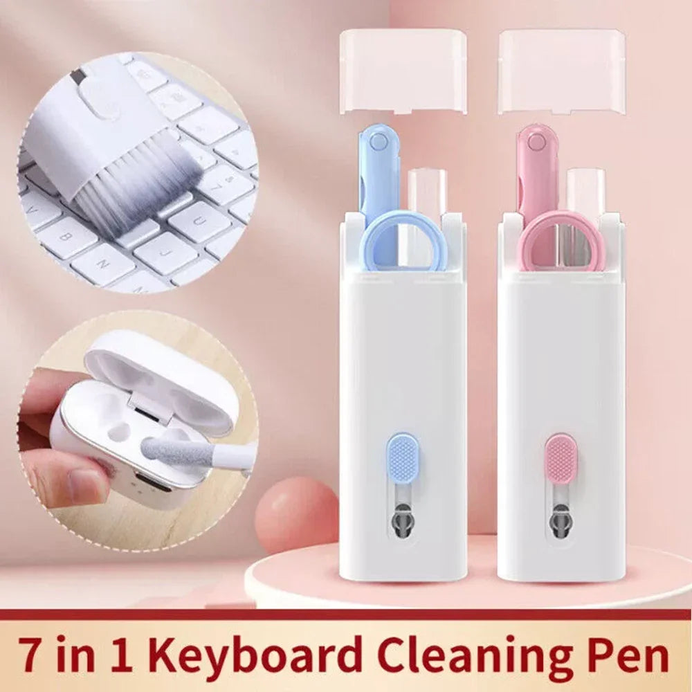 7-in-1 Keyboard Cleaning Kits Airpods Cleaner Headset Cleaner Pen Laptop Screen