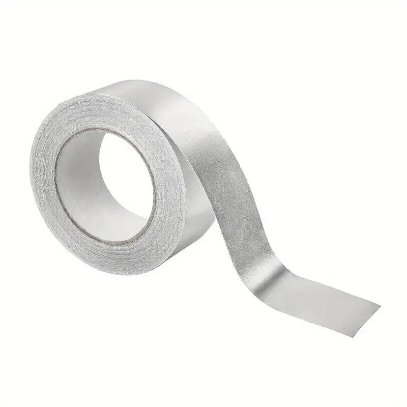 5CM x 10/20M Waterproof Tape Butyl Rubber Aluminium Foil Roof Pipe Caravan Repair Flashing