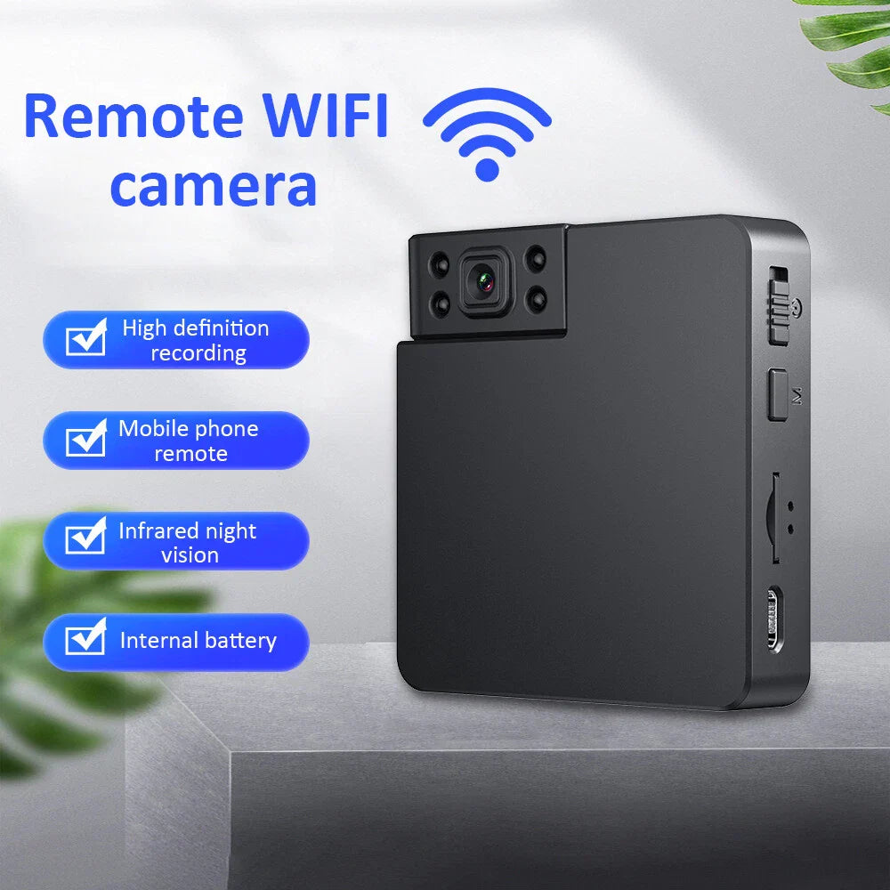 Mini Camera Wi-Fi Wireless IP Camera 1080P HD Surveillance Cam Night Vision