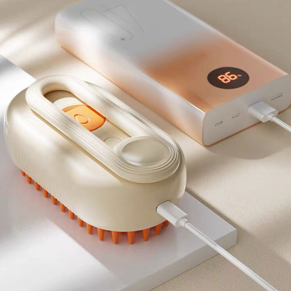 3 in 1 Cat Steam Brush Pet Grooming Dog Brush Electric Spray Massage Steamy