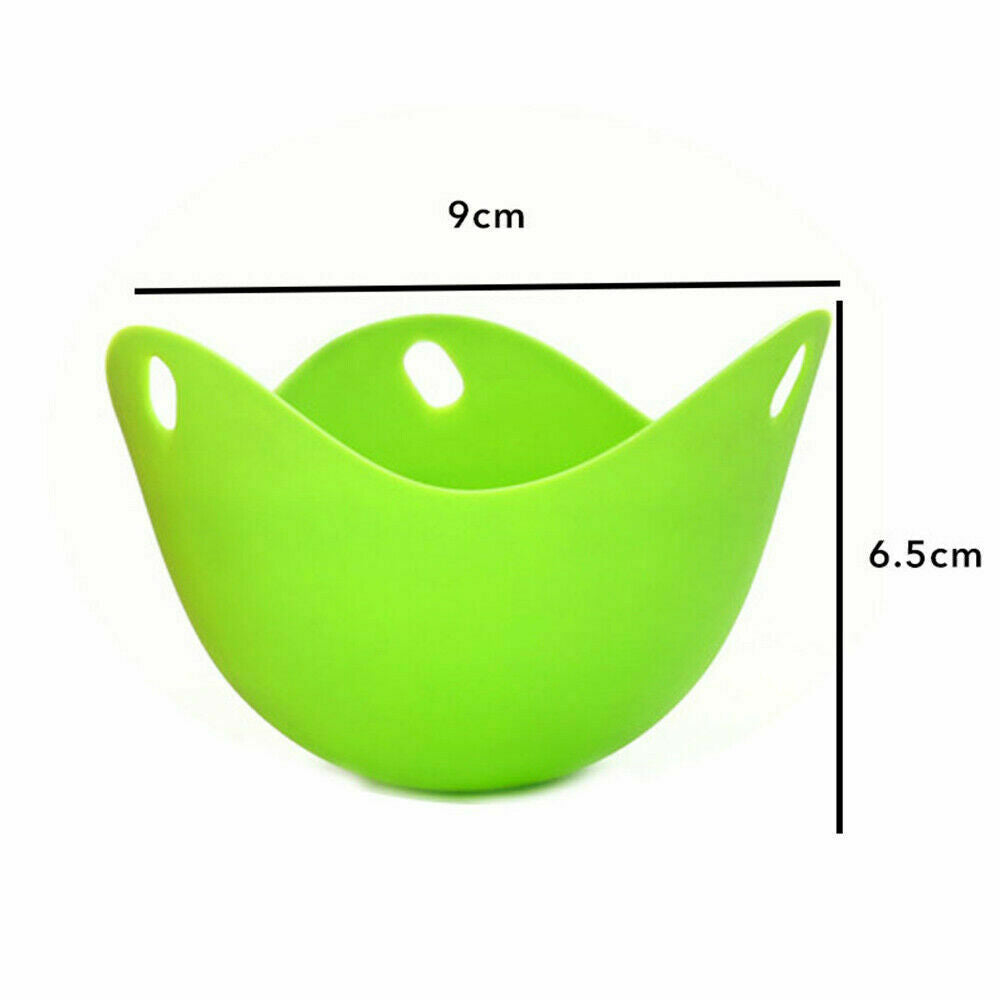 4pcs Silicone Egg Poacher