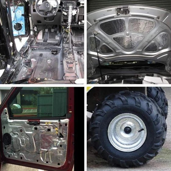 5CM x 10/20M Waterproof Tape Butyl Rubber Aluminium Foil Roof Pipe Caravan Repair Flashing