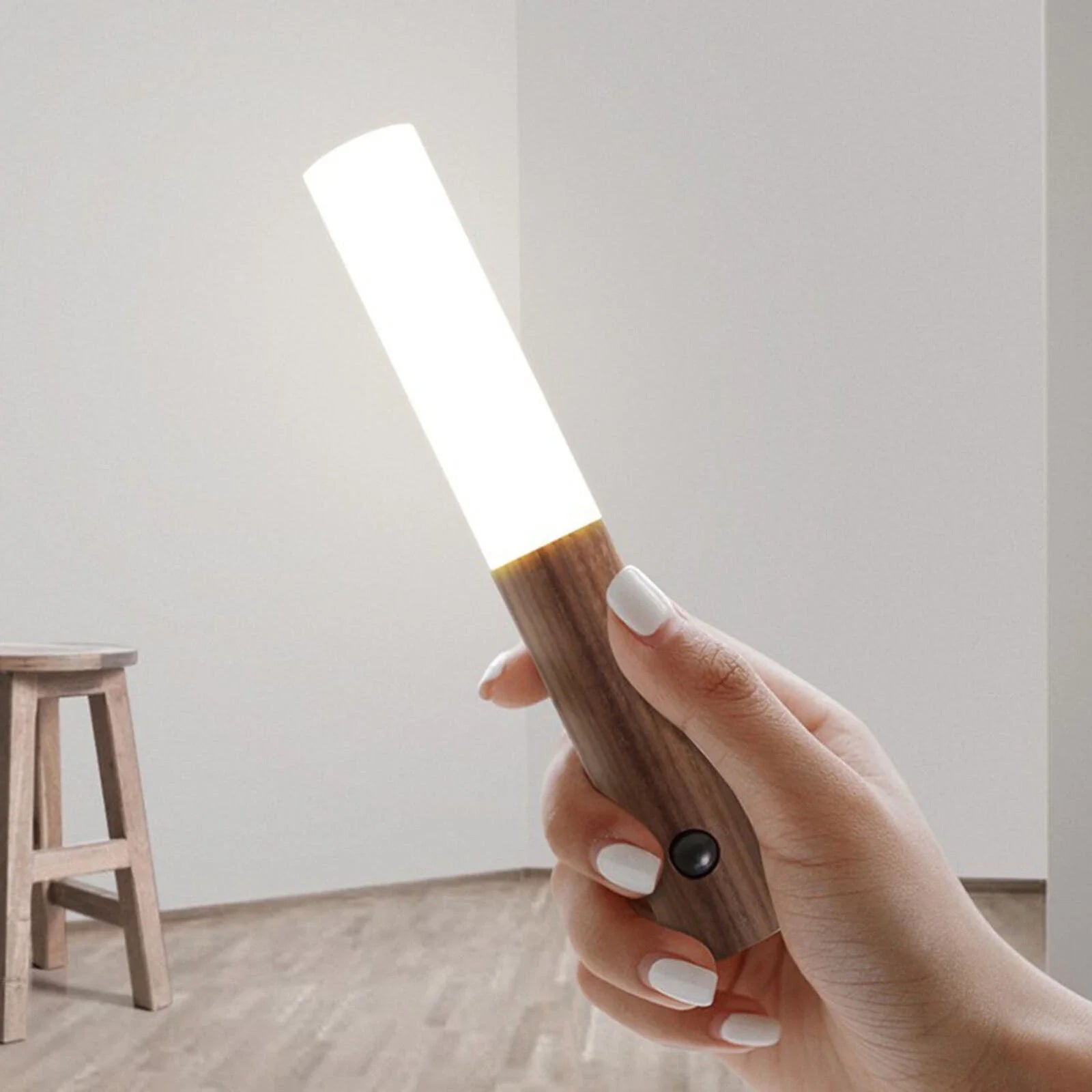 Motion Sensor Night Lights Magnet Body Sensor Hallway Night Lights Rechargeable