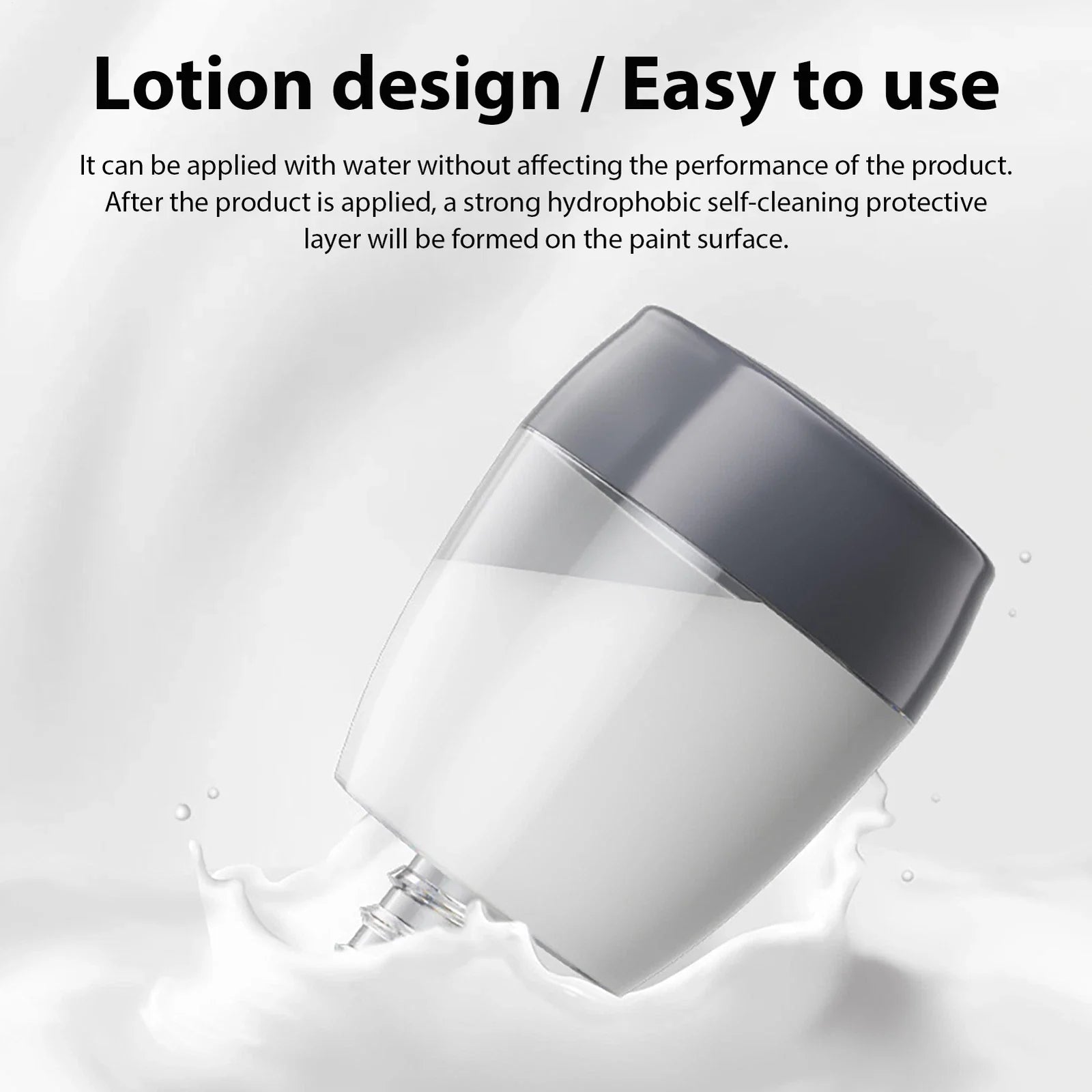 Car Polisher Comfortable Grip 70ml Portable Polishing Waxer Machine