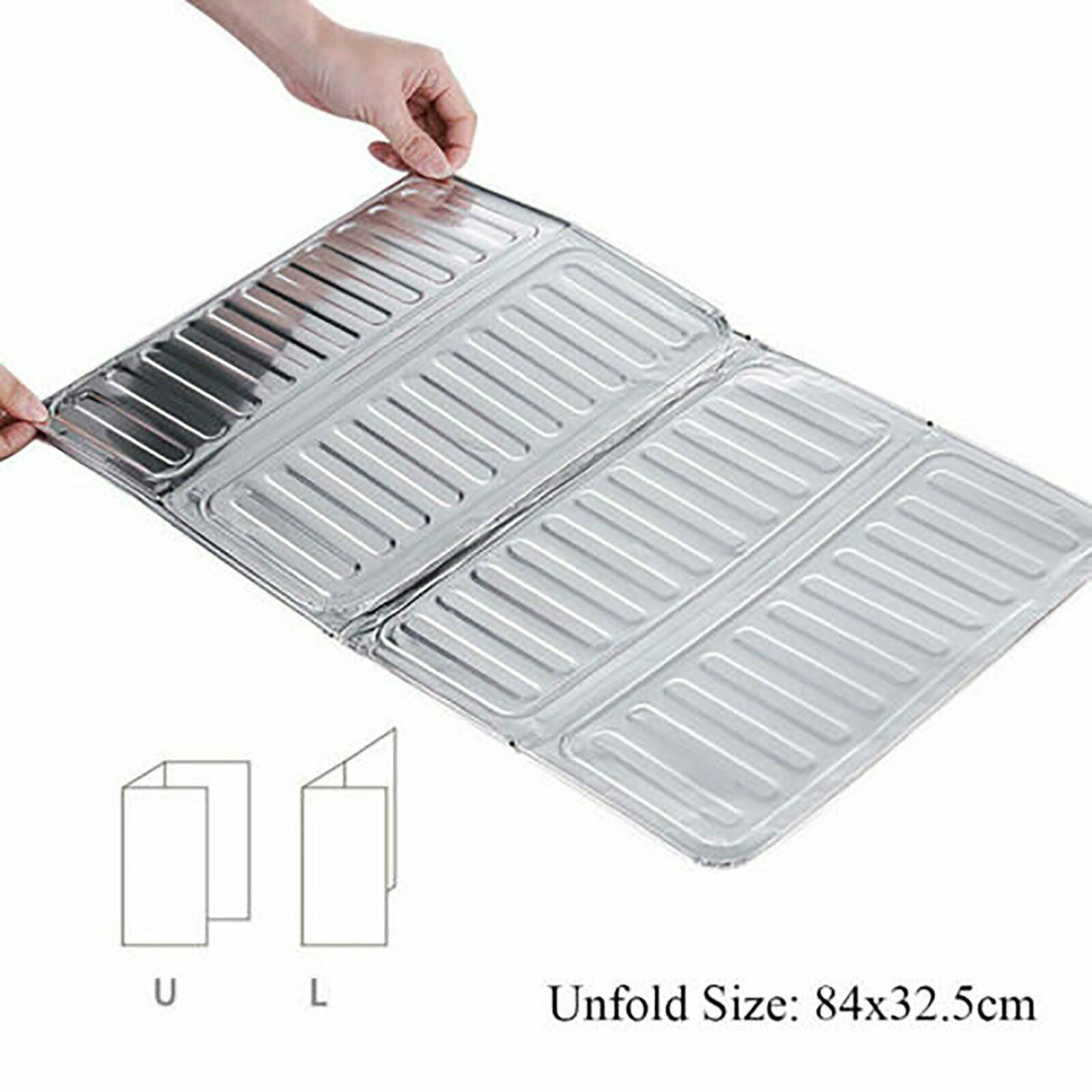 2PC Kitchen Oil Splash Guard