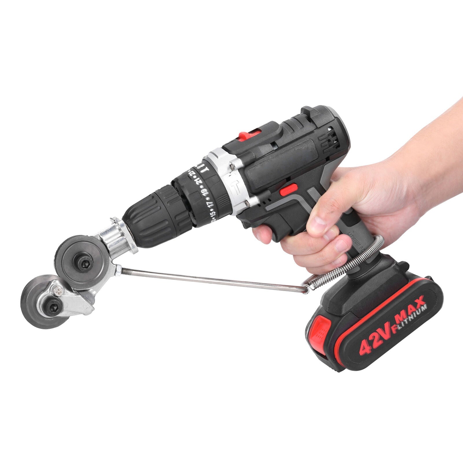 Safe and Durable Electric Drill Plate Cutter Attachment Electric Drill Shears