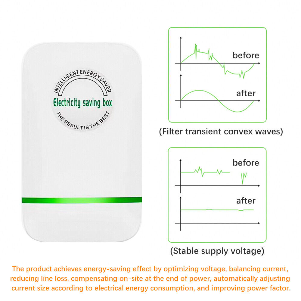 Electric Energy Saver Smart Power Saver Device Electricity Saving Boxes