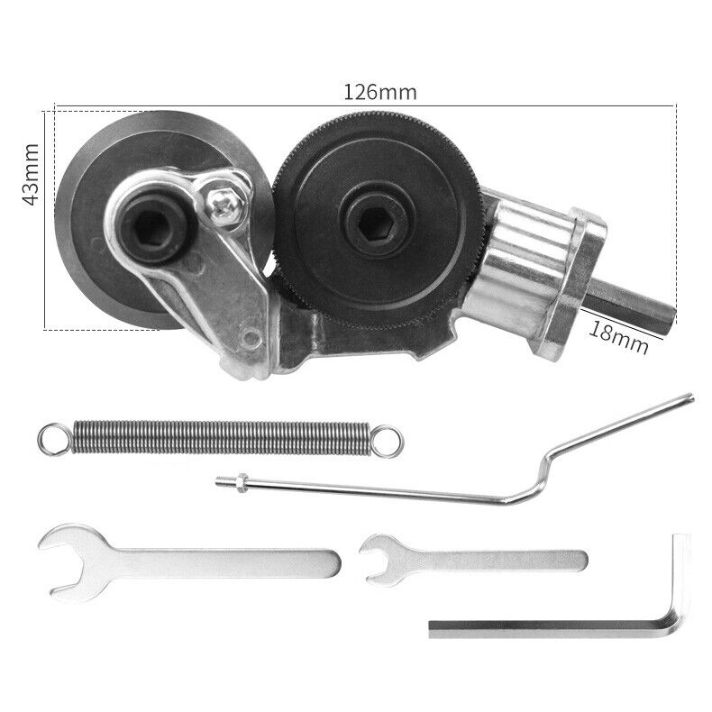 Safe and Durable Electric Drill Plate Cutter Attachment Electric Drill Shears