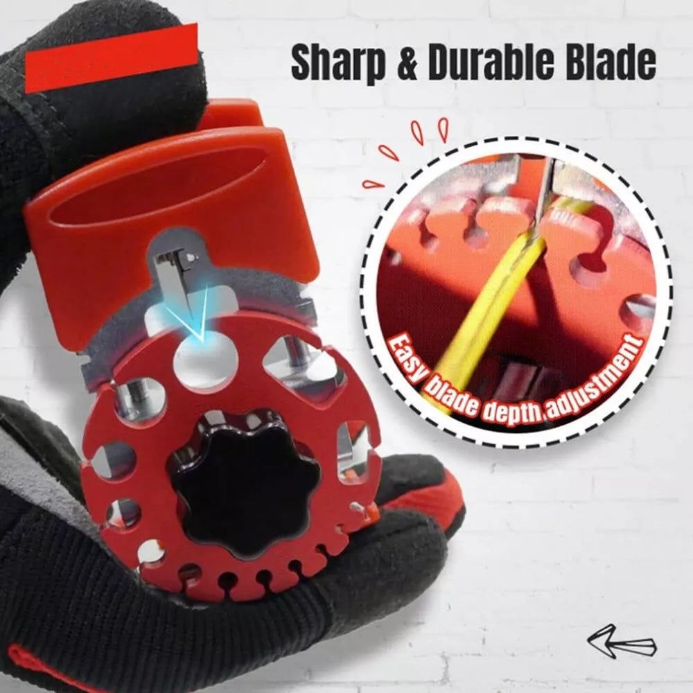 Wire Stripper Electric Cable Cutter Quick Stripping Handheld Machine Universal