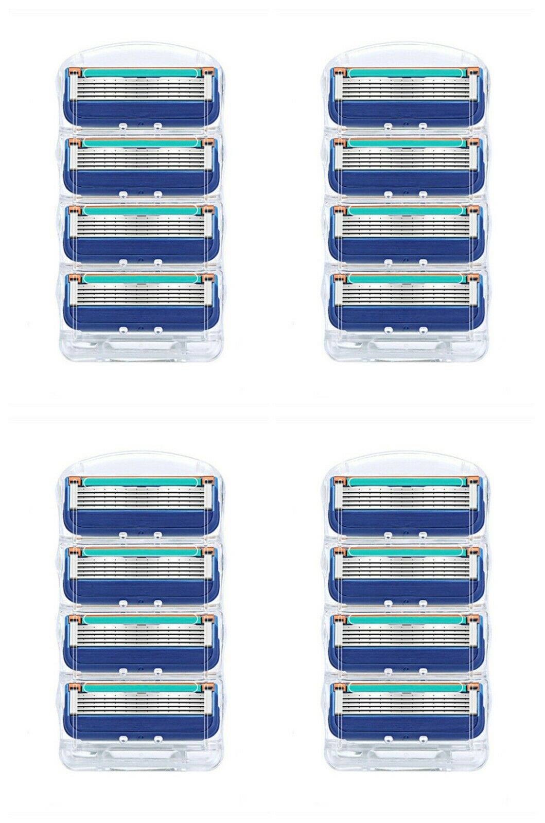 8PCS 5 layers Blades for Gillette Fusion Razor