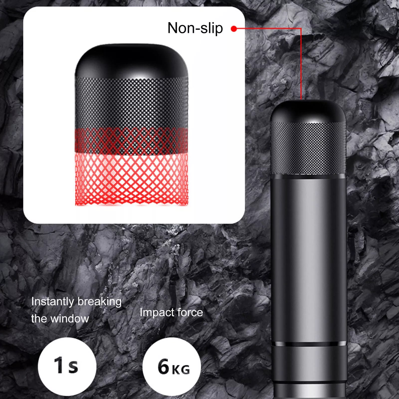 New Car Safety Hammer Window Glass Breaker Emergency Escape Cutter Safe Hammer