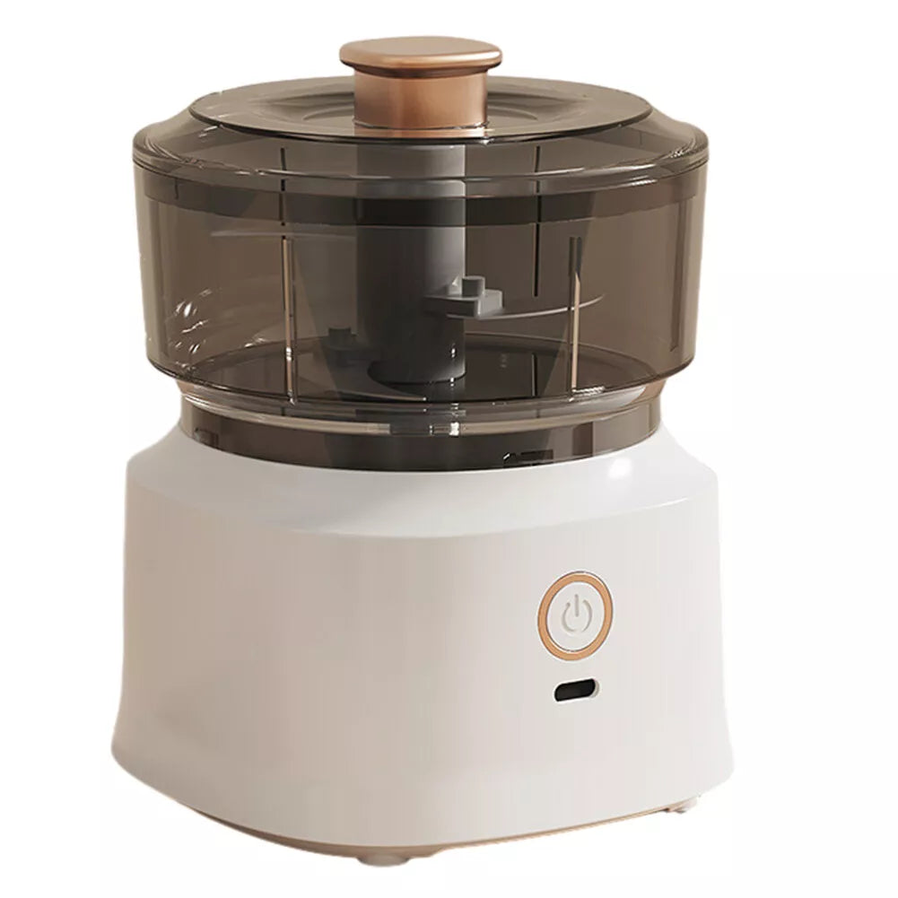 Electric Garlic Masher Crusher 350ml Baby Auxiliary Food Machine Mud Meat Grinder Portable Food Electric Processor Cooking Machine