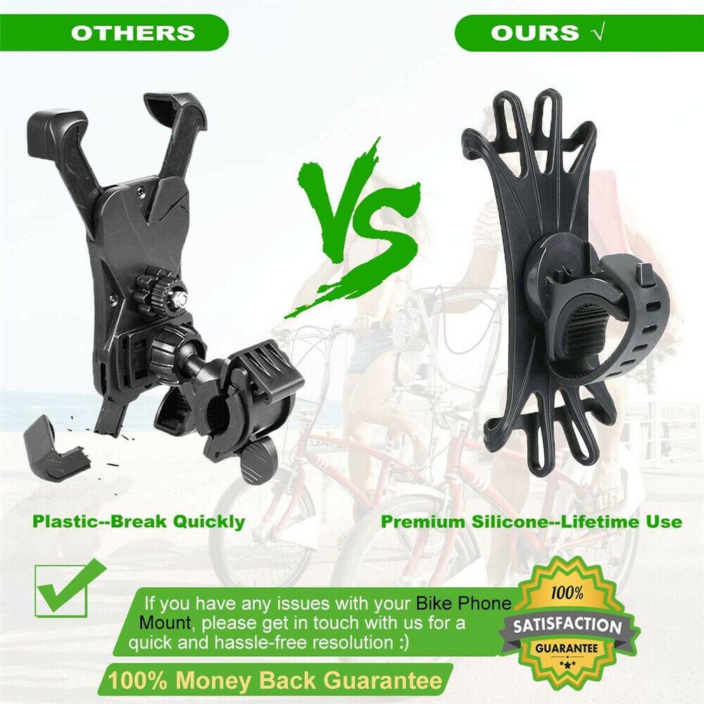 360° Rotation Silicone Mobile Phone Mount