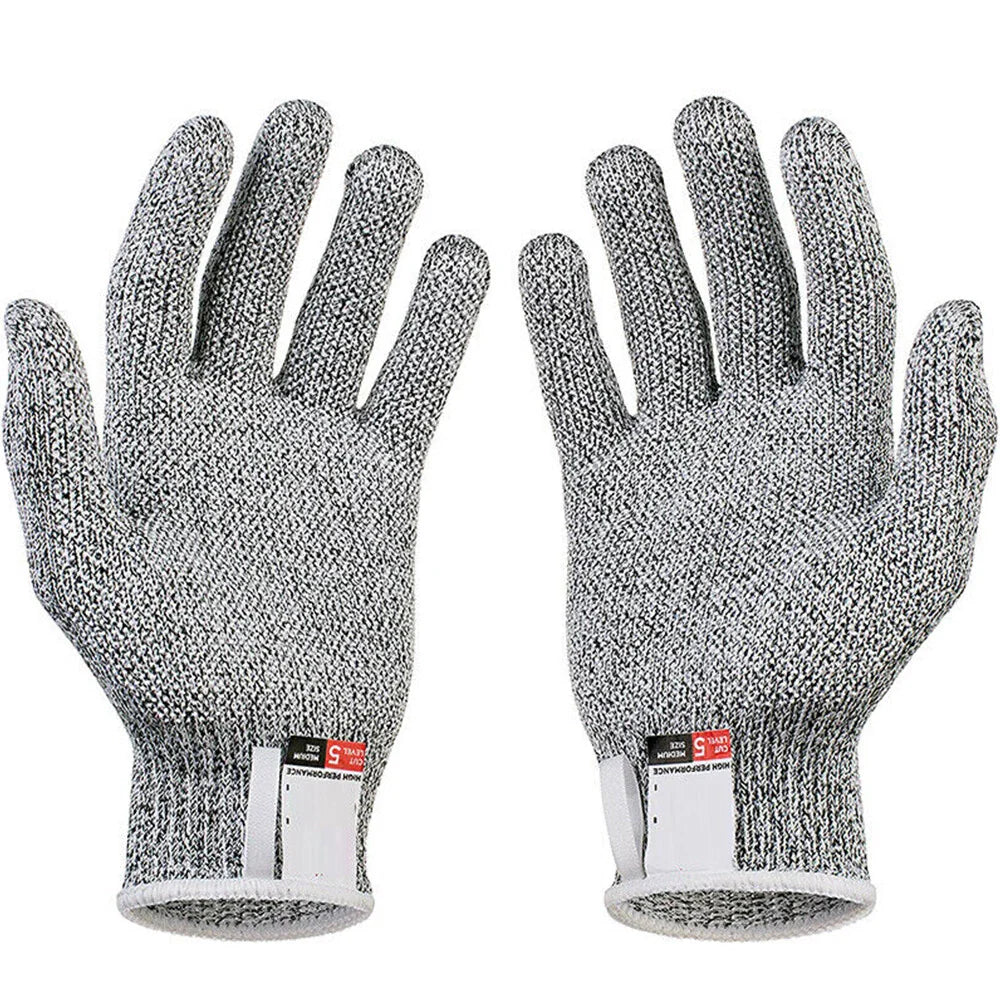 Level 5 Safety Stainless Steel Cut Proof Stab Resistant Wire Metal Mesh Butcher Glove