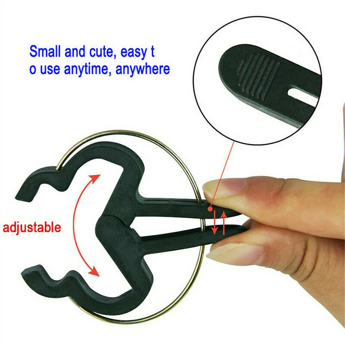 20PCS Garden Plant Clips Tomato Tie Stem Orchid Support Weatherproof Grow Training