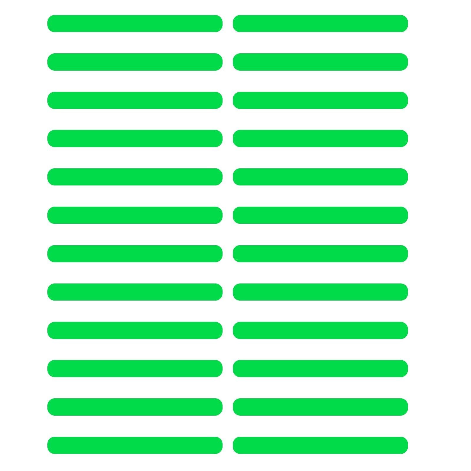 24PC Bathroom Anti-Slip Pad Fluorescent Basting Tape 1/4 Double Sided for Canvas