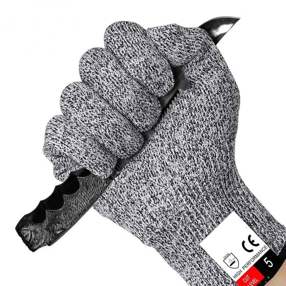Level 5 Safety Stainless Steel Cut Proof Stab Resistant Wire Metal Mesh Butcher Glove
