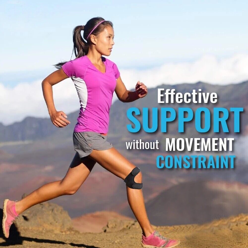 Knee Support Patella Stabilizer Strap Band Tendon Brace Pain Sports Gym Joint