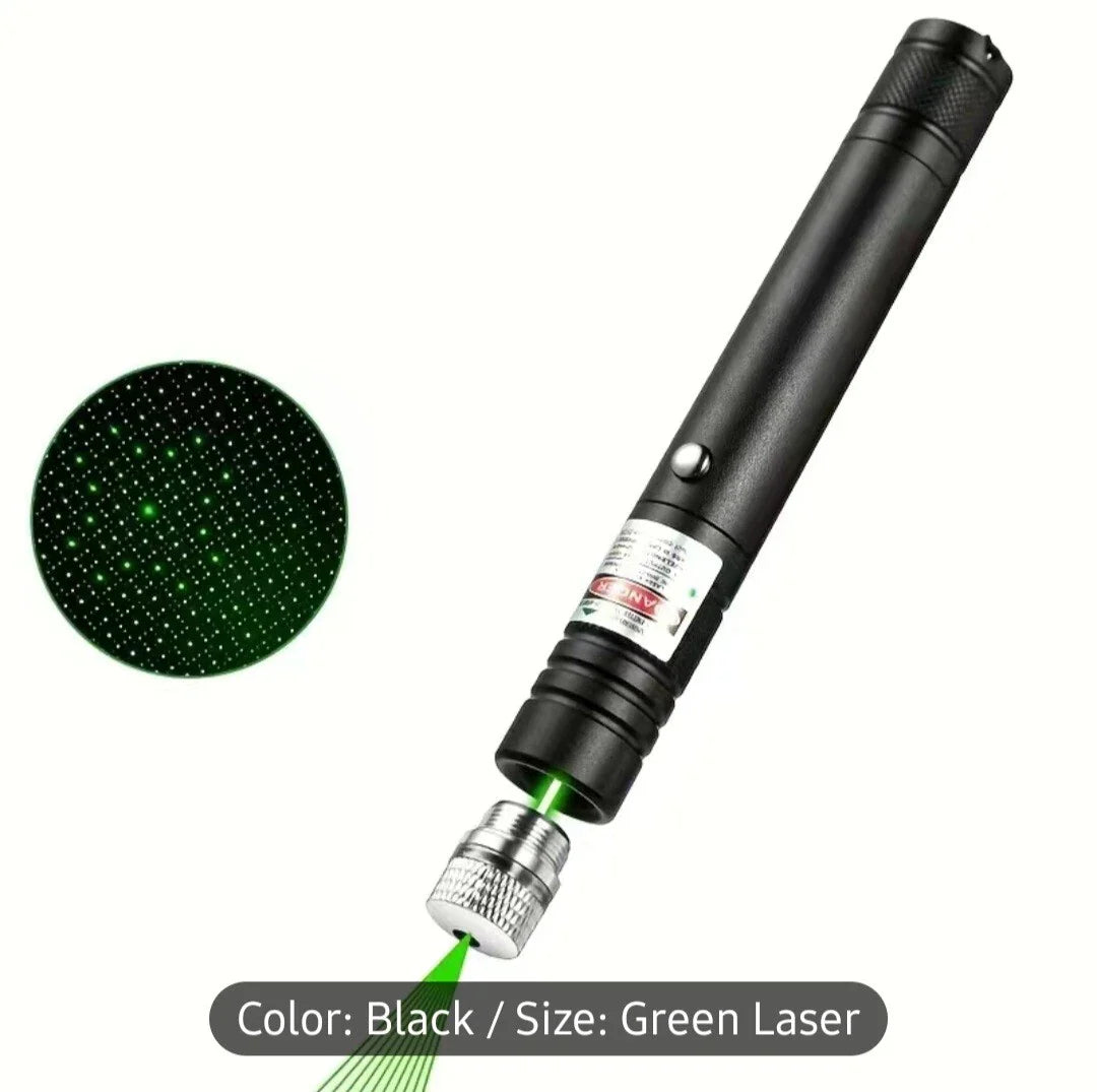 Rechargeable Green Laser Pointer High Powered Feet Long Range Laser Beam
