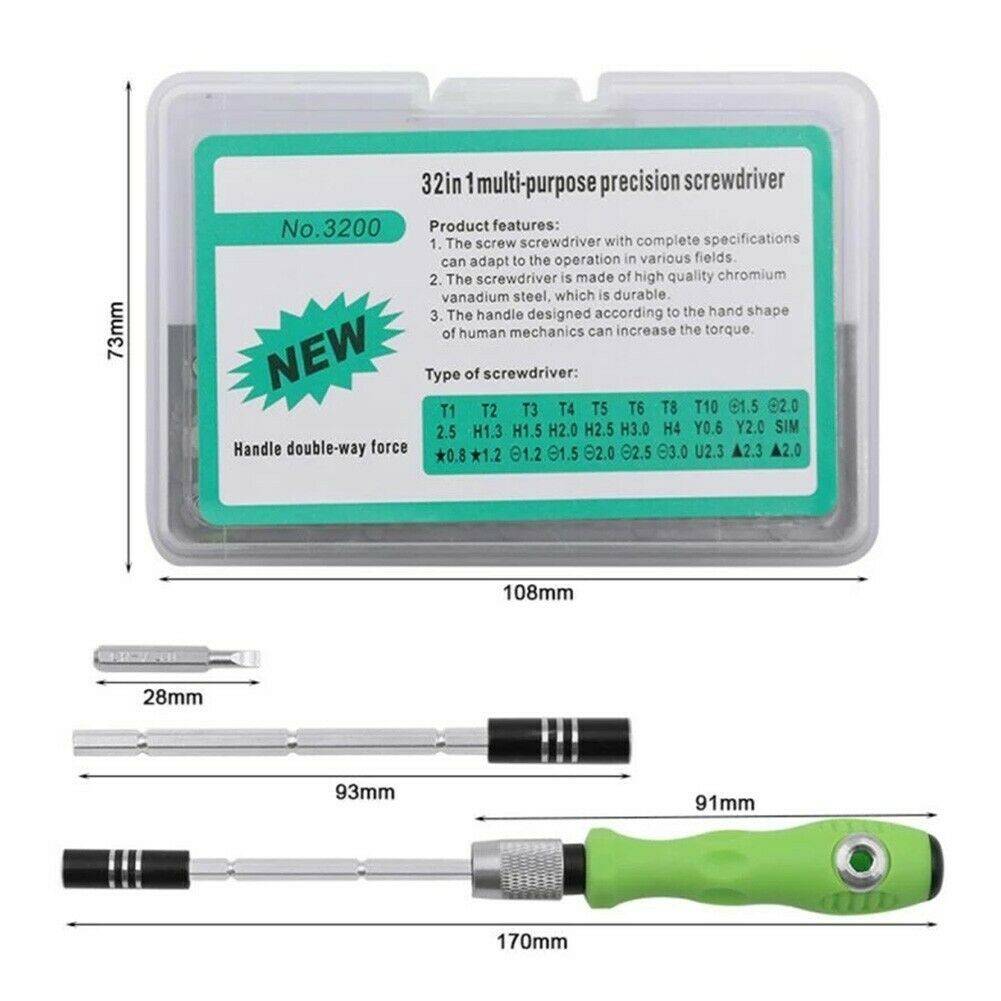 32-IN-1 Magnetic Precision Screw Set