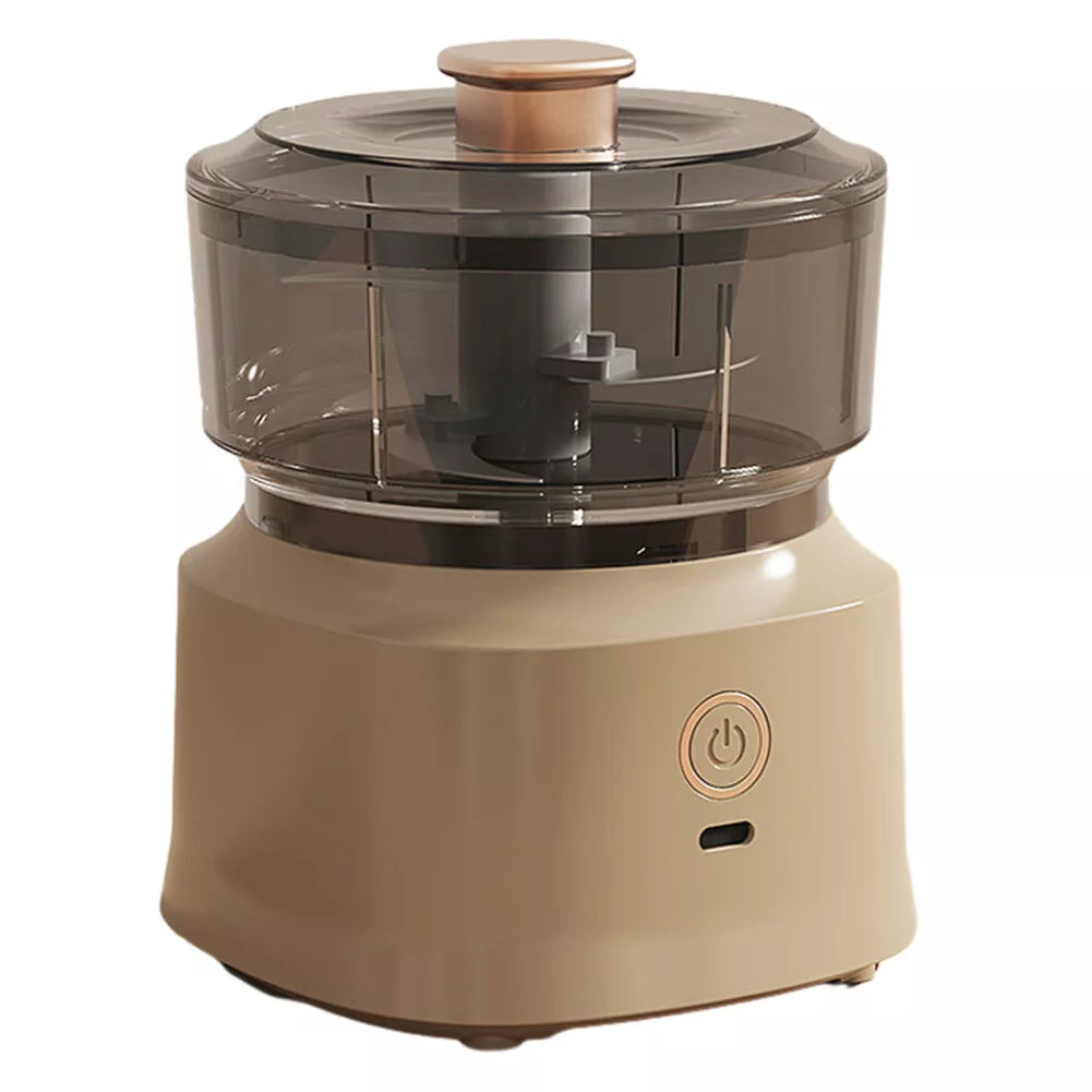 Electric Garlic Masher Crusher 350ml Baby Auxiliary Food Machine Mud Meat Grinder Portable Food Electric Processor Cooking Machine