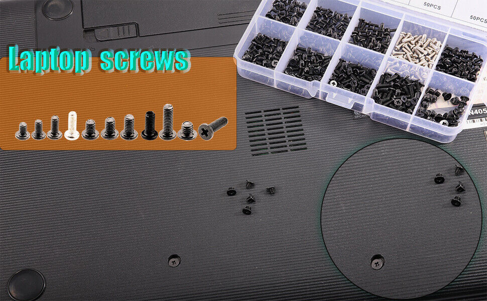 500PCS Computer Screws Kits For Universal Desktop PC Laptop Screw Replacing Part