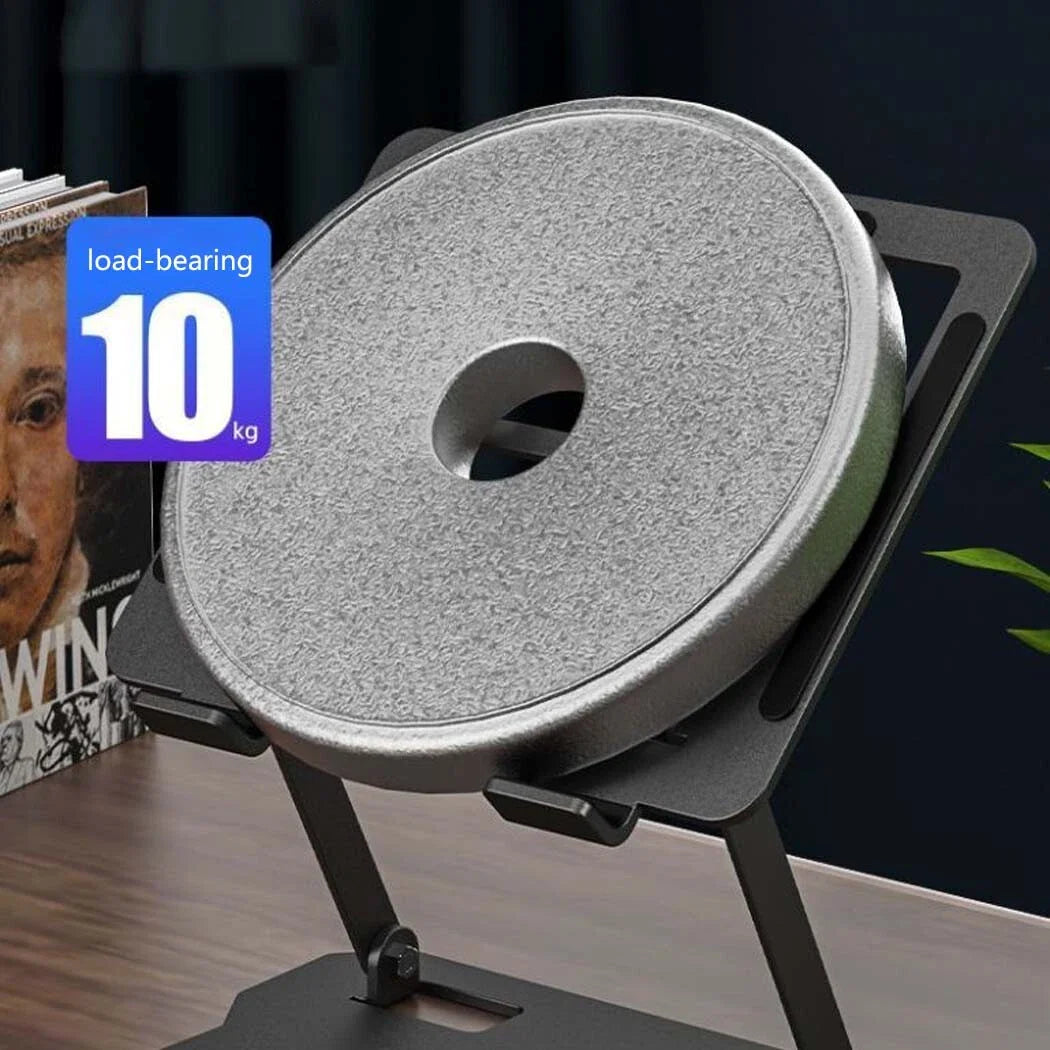 360° Rotating Adjustable Laptop Stand Ergonimic Foldable Laptop Riser for Desk