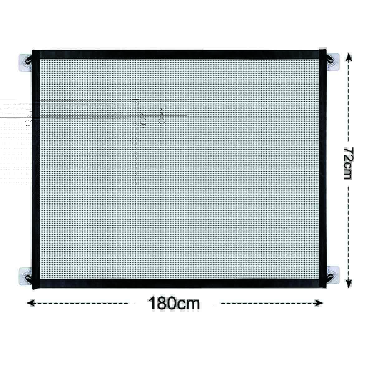 Safety Enclosure Dog Gate Barrier Mesh Safe Pet Anywhere Magic Guard & Install