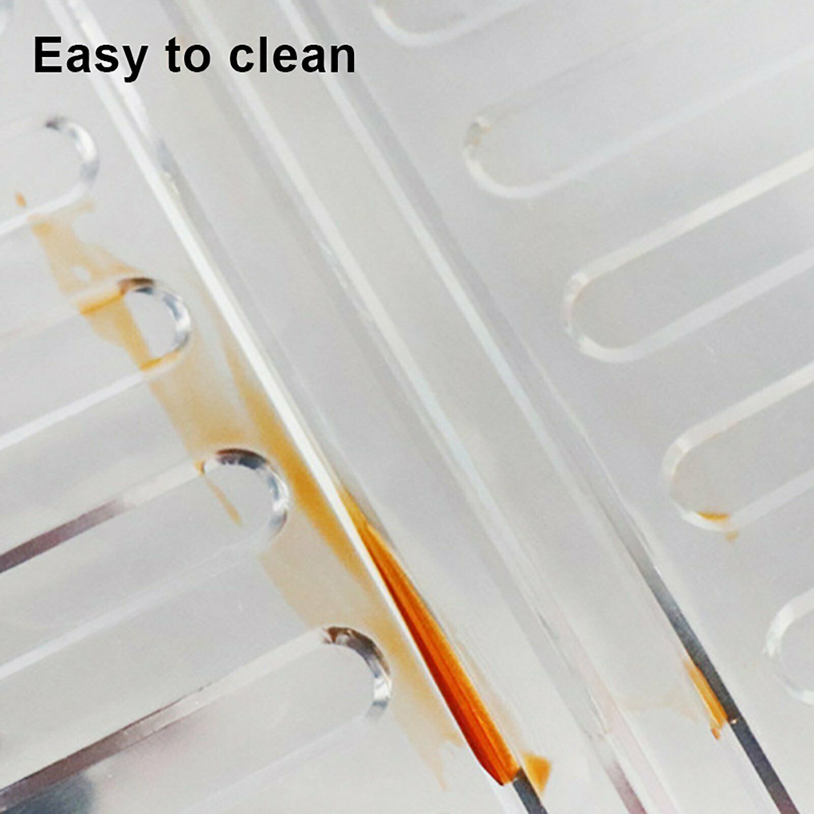 2PC Kitchen Oil Splash Guard