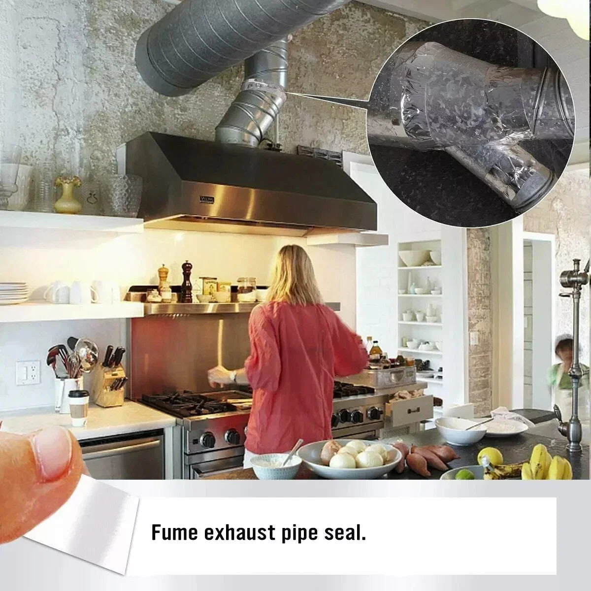 5CM x 10/20M Waterproof Tape Butyl Rubber Aluminium Foil Roof Pipe Caravan Repair Flashing