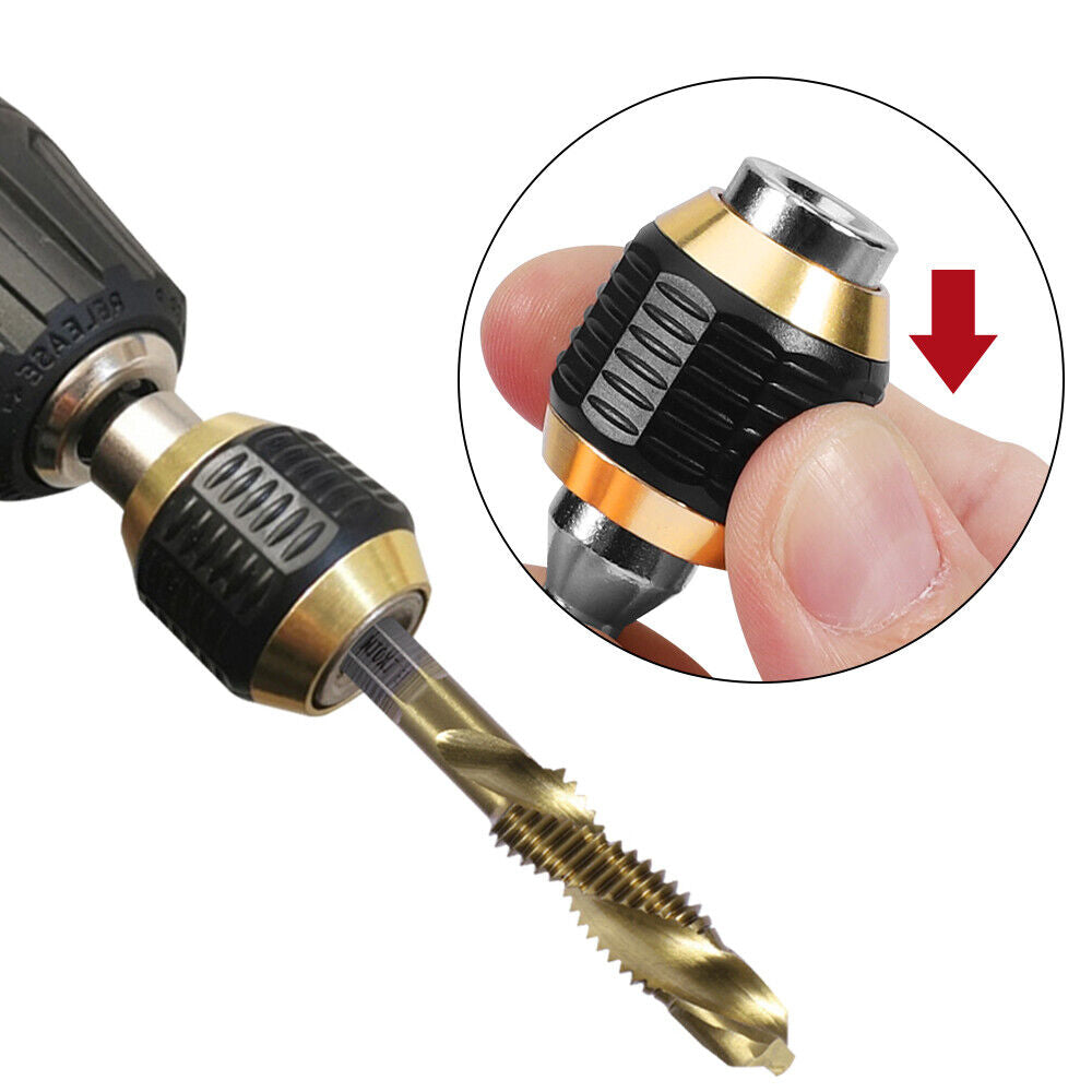 Hex Handle Quick Change Joint 1/4 Electric Hand Drill Big Head Pop-up Rod Bar