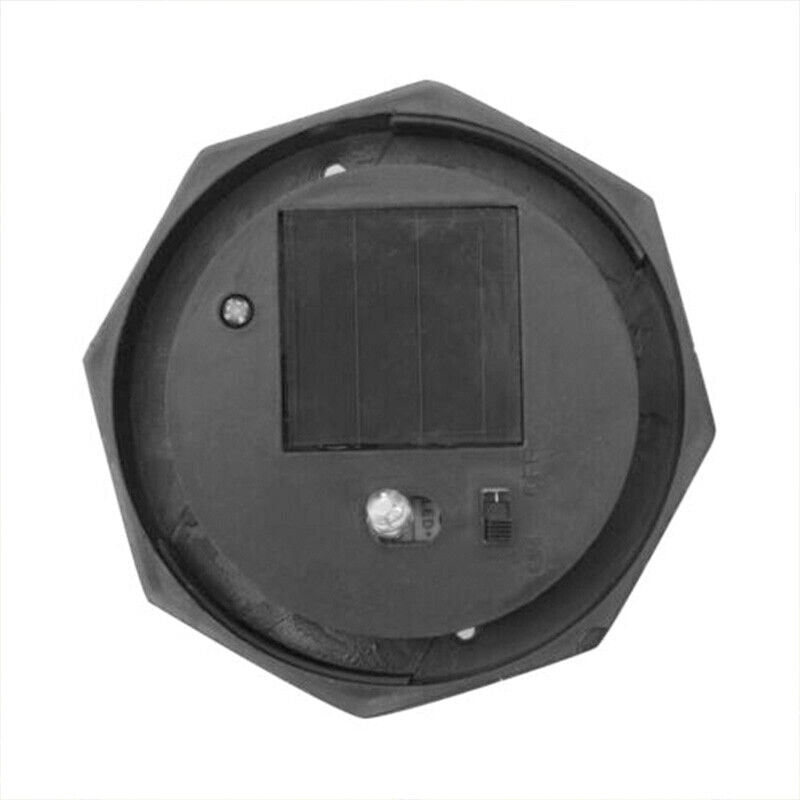 2Pcs LED Solar Round Ball Lamp Garden Light Waterproof Outdoor Path Lawn Lamp