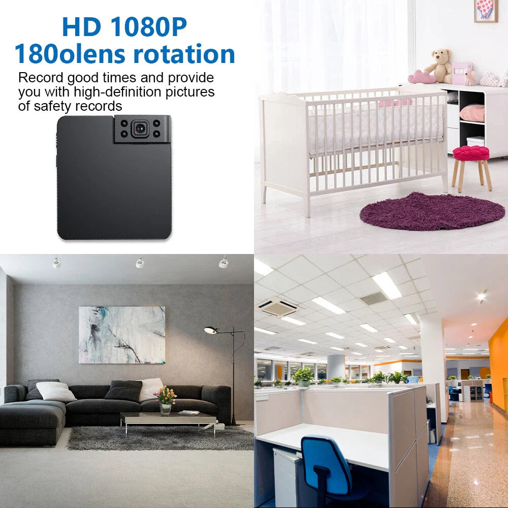 Mini Camera Wi-Fi Wireless IP Camera 1080P HD Surveillance Cam Night Vision