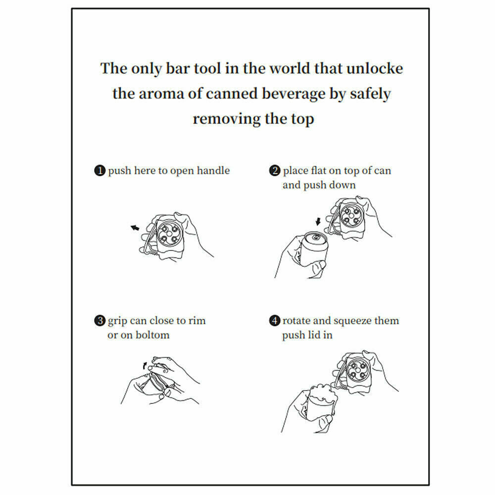 Free shipping-Go Swing Topless Can Opener Manual Can Tin Opener