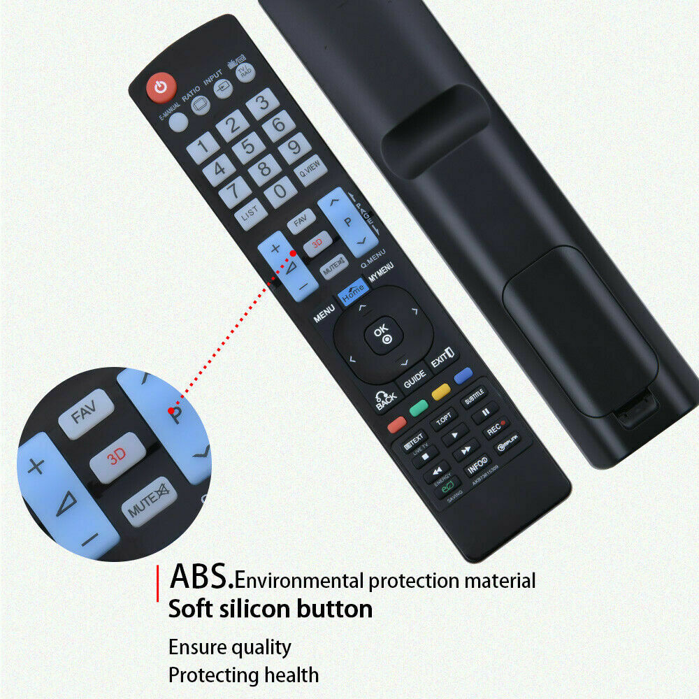 LG TV Compatible Remote Control For Years 2000-2022 All Smart 3D HDTV LED LCD